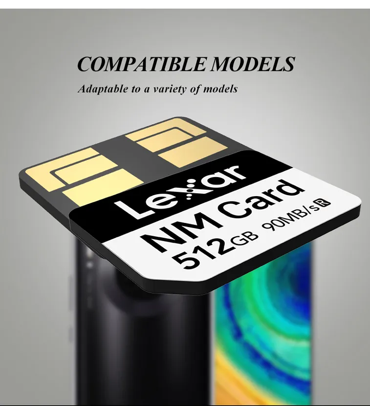 Lexar NCard Flash Memory 128GB 256GB 512GB Original NM Card High