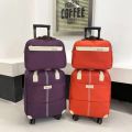 Luggage Bag Luggage Trolley Bag Luggage Bag Pulley Handbag Lightweight Student Unisex. 