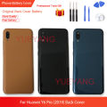 Original NEW For Huawei Y6 Pro 2019 Back Door Case Rear Back Housing Cover With Camera With Lens Mobile Phone Case Full Set Replacenent Repair Parts. 