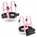 Children's outdoor anti fall rope, skiing training chest and shoulder belt, safety traction belt. 