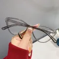 Epoch Ultra-light Blue Light Glasses Stylish Blue Light Blocking Glasses for Eye Protection Clear View Kitty Eye Shape Frame Unisex Design Strong Hinge Smooth Transparent Spectacles for Clear for Anti-blue. 