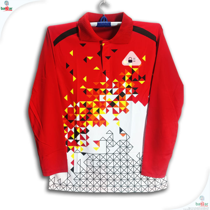 Stylish and Comfortable Full sleeve Collar Jersey 2026/27