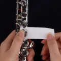 Baoer Clean Care Sheet Anti-Sticky Button Drying Absorbent Cleaner Papers Flute Patch Saxophone Clarinet Button Absorbent Paper.