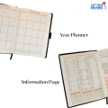 Hearts Executive Diary 2026 – Elegant PU Leather  Diary, Notebook, Office Planner, Professional Business Diary for Notes, Meetings, Scheduling & Daily Organization [Executive Diary-2026]. 