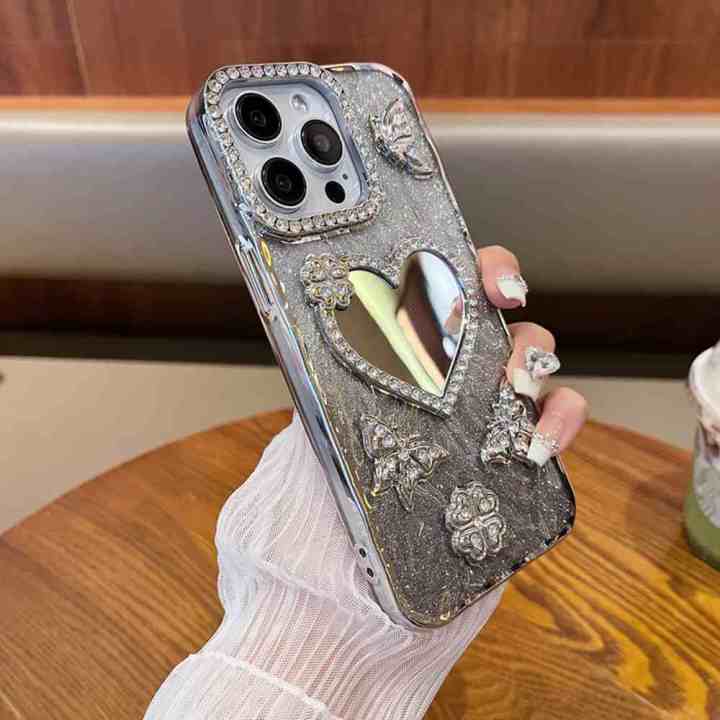 HODON%20Gradient%20Glitter%20Butterfly%20Diamond%20Phone%20Case%20For%20iPhone%2016%2014%2012%2013%2015%20Pro%20Max%2014%2015%2016%20Plus%2011%20Cases%20Luxury%20Love%20Heart%20Rhinestones%20Make%20Up%20Mirror%20Back%20Cover%20-%20Image%206