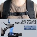 【Clearance Markdowns】 Durable Magnetic Backpack Strap Adjustable Accessories Chest Pack Strap Detachable Strap Unisex. 