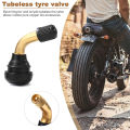 1pcs Tubeless Tyre Valve Stems For Electric Scooter Bike Degree Air Tyre Valve Stem For Motorcycle Dirt Bikes Sunlight Mall. 