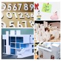 White PVC Board Sheet 3/5/7 pcs | 11.8 ×7.8 Inch Rectangle Poster Board for Craft, DIY, Art, Display, Mounting, Printing & School Projects | Lightweight, Smooth Surface & Durable Quality.