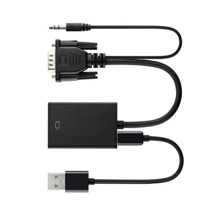 HDMI%20To%20VGA%20Male%20Output%201080P%20HD%20Audio%20TV%20AV%20HDTV%20Video%20Cable%20Converter%20Adapter%20-%20Image%207