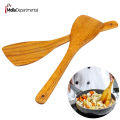 Wooden Spatula.Long Handle Flat Frying Spatula. Handmade for Kitchen Cookware Frying Spatula.