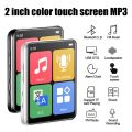 2 Inch Full Screen MP4 Player Touch Screen Music Player Portable Mini MP3 Player with Speakers FM Radio Recording E-Book.