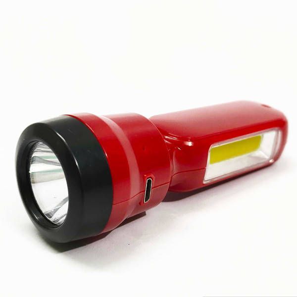 Rechargeable LED Torch – SD-8672A Mini Pocket Flashlight for Emergencies, Camping and Others