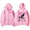 Anime Nana Osaki Zipper Hoodie Men's Harajuku Oversized Zip Up Sweatshirt Fashion Fleece Pullover Hooded Unisex Loose Streetwear. 