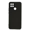 Premium Soft Back Cover for Oppo a15/a15s-Black. 