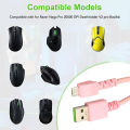 USB Mouse Charging Cable Wireless Mouse Charging Cable Durable Structure Stable Universal 6.6ft for Gaming Mouse. 