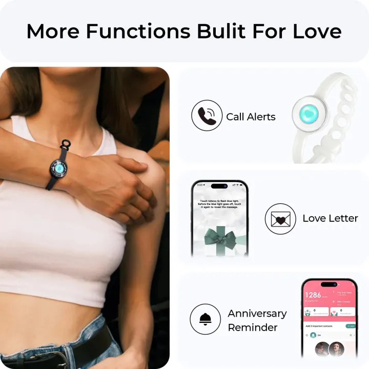 totwoo%20Long%20Distance%20Touch%20Bracelets%20for%20Couples-Candy%20Series,%20Vibration%20&%20Light%20up%20for%20Love%20Couples%20Bracelets%20Relationship%20Gift%20-%20Image%203