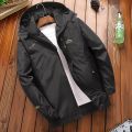 Jacket Men Waterproof Hooded Breathable Casual Jacket Spring Autumn Outwear Windbreaker Tourism Mountain Raincoat 7XL Clothing.