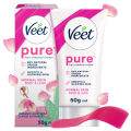 Veet 50gm Normal Skin Hair Removal Cream for Body & Legs, Freshest Smell with Organic Aloe Vera and Rose Extract, Dermatologically Tested Dermatologically Tested. 