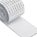 Mirror Tiles Mini Mosaic Stickers for Photo Frame DIY Disco Ball Bathroom 30x30cm Big Tile.