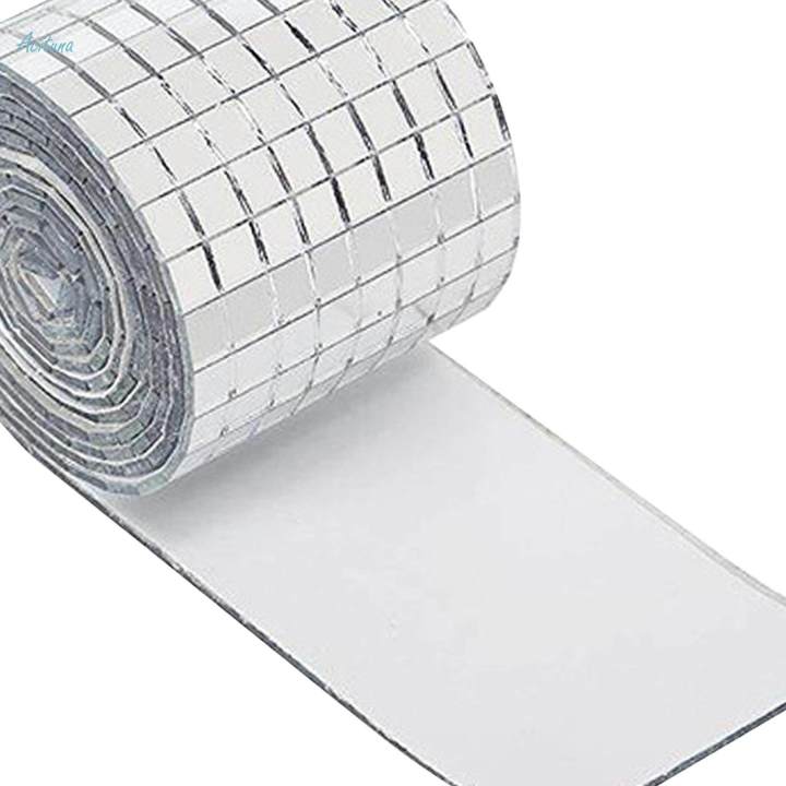 Mirror%20Tiles%20Mini%20Mosaic%20Stickers%20for%20Photo%20Frame%20DIY%20Disco%20Ball%20Bathroom%2030x30cm%20Big%20Tile%20-%20Image%208