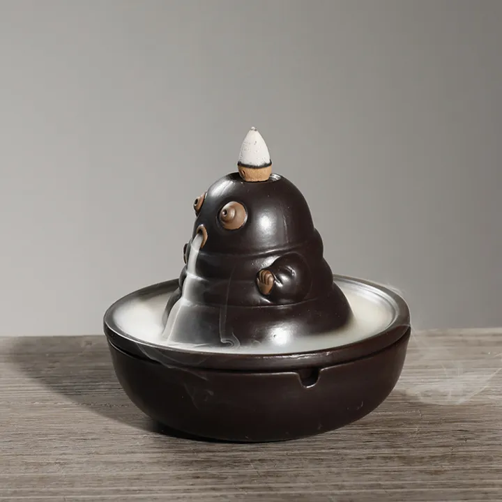 2in1%20Ceramic%20Ashtray%20Smoke%20Censer%20Cute%20Buddha%20Backflow%20Tower%20Cone%20Incense%20Burner%20-%20Image%205