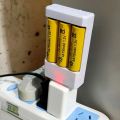 USB AA AAA Battery Charger Ni-MH/Ni-Cd rechargeable battery portable charger Lightweight universal battery charger.
