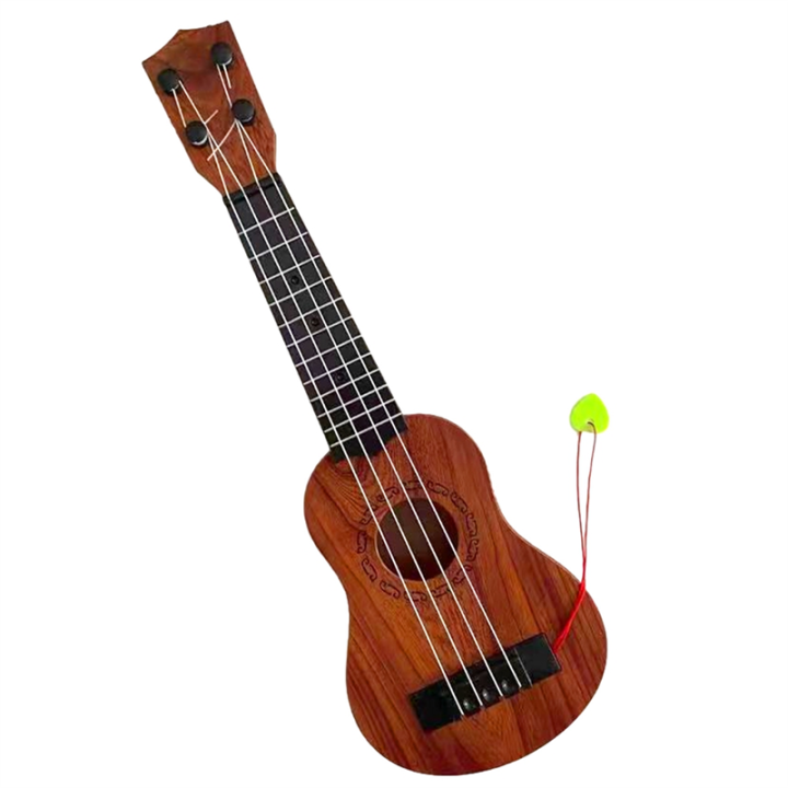 17In Kids Ukulele Guitar 4Strings Mini Guitar Children Musical Instruments Toys with Picks for Toddler Kids Boys Girls Easy to Use ,A
