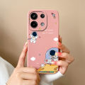 For Xiaomi Redmi Note 13 13 Pro 4G Funda Cute Milk Tea Bear Liquid Silicone Protective Coques For Note13 23117RA68G Phone Cases. 