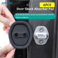 4PCS Car Door Shock-absorbing Pad Lock Buckle Buffer Protection Silicone Cover Car Door Lock Protective Pad. 