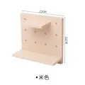 Kitchen, living room, dormitory, artifact, white wall-hanging, non-perforated, thickened, wall-hanging, shelf, wall-combinable, perforated board. 
