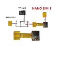 Sim Extender For Mi And All Hybrid Slot Phone To Use 2 Sim And Micro Sd Card At A Time -Yellow - Pin. 