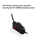 FM Microphone Wireless Headset Small Amplifier Head-Worn Microphone. 