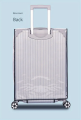 1 Pcs Transparent Luggage Cover Waterproof Thick Clear PVC Suitcase Cover Travel Bag Dust Protector Stylish Luggage Cases Cover for 20-30 inch. 