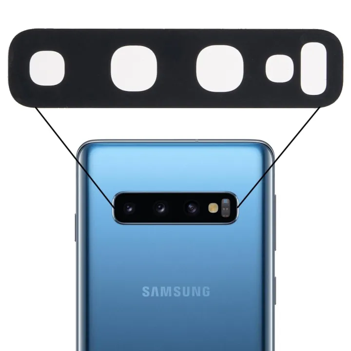 for SAMSUNG S10 Camera Main Glass Replacement Glass Slide, Glass Replacement Replace Objective Lens BACK Camera Rear Camera