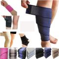 40-200cm Knee Elbow Wrist Ankle Bandage Cuff Support Wrap Sport Compression Strap Belt Fitness Gym Brace Tape Elastic Band.