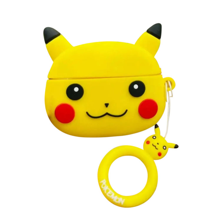 Pikachu Protective Cover for Apple Airpods Pro/Pro 2nd Gen and Joyroom T03s  Pro - Main Image
