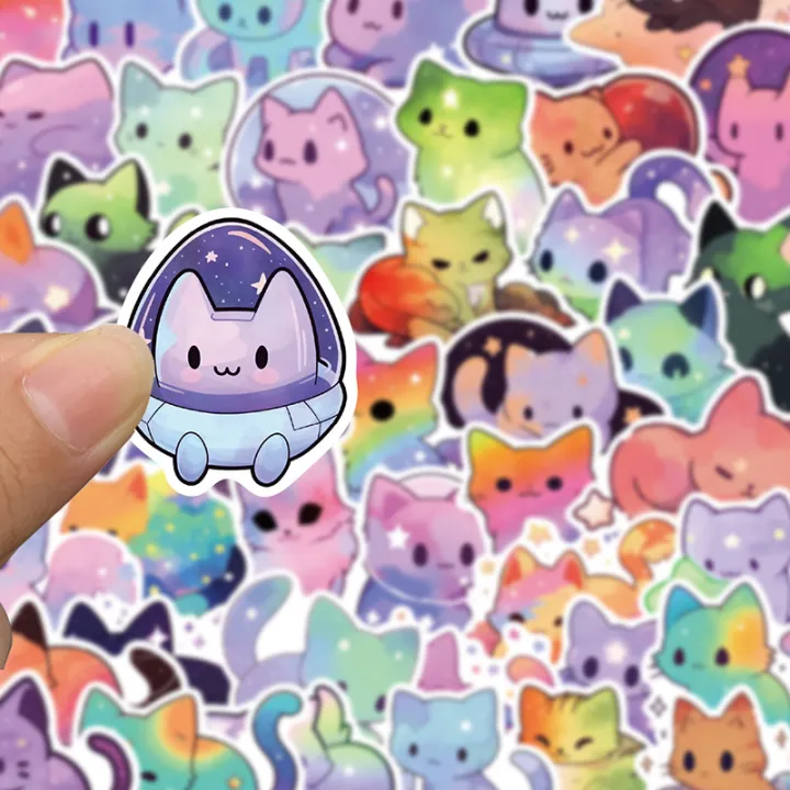50Pcs%20Kawaii%20Cat%20Stickers%20Aesthetic%20Cartoon%20Decals%20DIY%20Laptop%20Phone%20Stationery%20Funny%20Cute%20Decoration%20Sticker%20Chidlren%20Toy%20Gifts%20jingu%20-%20Image%202