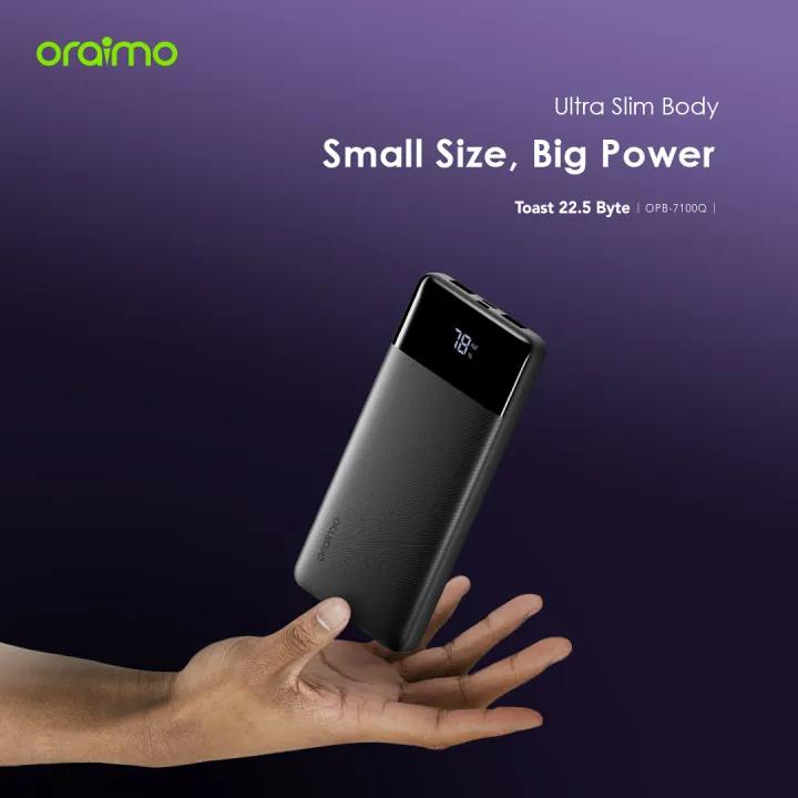 oraimo%20Toast%2022.5%20Byte%2010000mAh%2022.5W%20Power%20Bank%20(OPB-7100Q)%20-%20Image%202