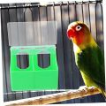 Pigeon Hanging Food Box Small Bird Cup Household Quail Feeder Bird Accessories Bird Food Trough Chicken Drinker Cups Pigeon Feeding Supplies Pigeon Supplies Plastic Multifunction. 