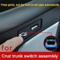 Car Trunk Switch Button with USB Port Assembly for Chevrolet Cruze 2009-2014 Rear Tailgate Open/Close Button Retrofit.