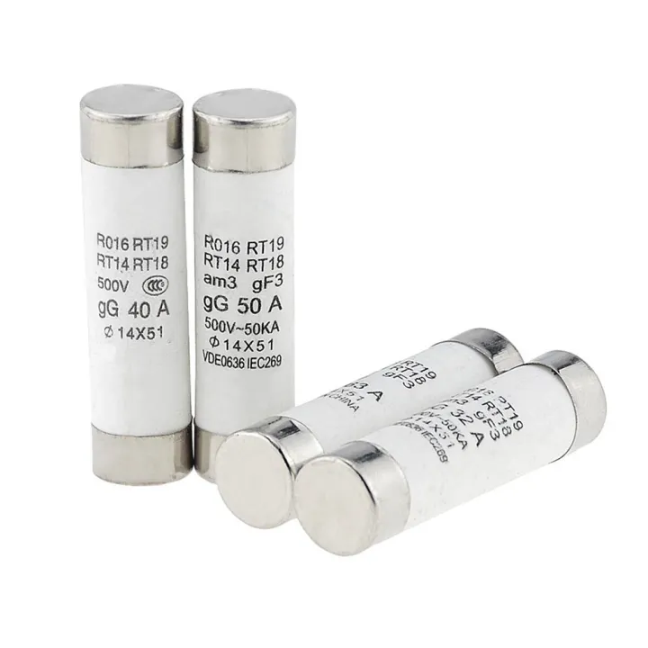 5PCS%20Long%20Cover%2014X51%20Ceramic%20Fuse%2032A%2040A%2050A%2063A%20Fusible%20Enlace%20RT18%20R016%2014*51%20Fuse%20Core%20-%20Image%202