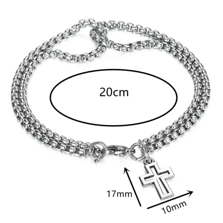 Unique%20Fashion%20Box%20Chain%20Bracelet%20For%20Boy%20-%20Image%202