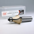 BB Corner Rounding Router Bit Concave Milling Cutter with Parallel Shank 1/2 1/4 Inch Woodworking Tool Round Edge Trimmer.