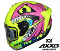 Full Face helmet Axxis Darken Viperfish -Yellow. 