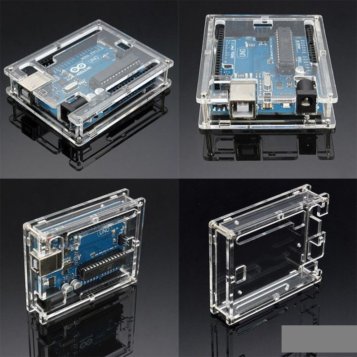Arduino%20CASE%20Transparent%20ACRYLIC%20Case%20Arduino%20Uno%20R3%20Case%20Protective%20Shell%20Gloss%20Plastic%20Box%20Water%20Clear%20Cover%20Acrylic%20Enclosure%20Arduino%20Uno%20R3%20Case%20Adapters%20-%20Image%202