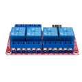 2X 5V High / Low Level with Trigger Opto-Isolator 4 Channels Relay Module.