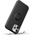 lthmy for Huawei P50 Pocket Case Slim Silicone Rubber Shockproof Protective Cover with Ring Holder Stand.