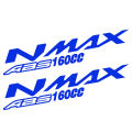 2Pcs Reflective Motorcycle Sticker Scooter NMAX155 Logo Side Strip Fairing Decals For YAMAHA NMAX 155 Nmax160 Nmax150 Nmax125. 