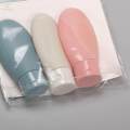 3Pcs Portable Travel Bottles Set Squeezable Toiletries Containers for Lotion. 