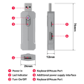 Mix SE m1 x8 Wireless Game Controller Mobile Game Mouse and Keyboard Adapter Converter for Mobile. 